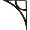imageEkena Millwork BKTM01X10X12SGLABZ Metal Bracket 1 12quot W x 10quot D x 12quot H Antiqued BronzeAntiqued Brass