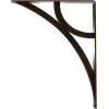 imageEkena Millwork BKTM01X10X12SGLABZ Metal Bracket 1 12quot W x 10quot D x 12quot H Antiqued BronzeAntiqued Bronze