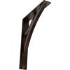 imageEkena Millwork BKTM01X10X12SGLABZ Metal Bracket 1 12quot W x 10quot D x 12quot H Antiqued BronzeAntiqued Bronze