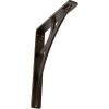 imageEkena Millwork BKTM01X10X12SGLABZ Metal Bracket 1 12quot W x 10quot D x 12quot H Antiqued BronzeAntiqued Bronze