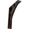 imageEkena Millwork BKTM01X10X12SGLABZ Metal Bracket 1 12quot W x 10quot D x 12quot H Antiqued BronzeAntiqued Bronze