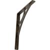 imageEkena Millwork BKTM01X10X12SGLABZ Metal Bracket 1 12quot W x 10quot D x 12quot H Antiqued BronzeAntiqued Pale Gold