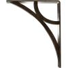 imageEkena Millwork BKTM01X10X12SGLABZ Metal Bracket 1 12quot W x 10quot D x 12quot H Antiqued BronzeAntiqued Pale Gold