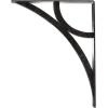 imageEkena Millwork BKTM01X10X12SGLABZ Metal Bracket 1 12quot W x 10quot D x 12quot H Antiqued BronzeAntiqued Silver