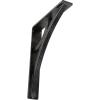 imageEkena Millwork BKTM01X10X12SGLABZ Metal Bracket 1 12quot W x 10quot D x 12quot H Antiqued BronzeAntiqued Silver