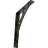 imageEkena Millwork BKTM01X10X12SGLABZ Metal Bracket 1 12quot W x 10quot D x 12quot H Antiqued BronzeAntiqued Warm Silver