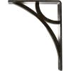imageEkena Millwork BKTM01X10X12SGLABZ Metal Bracket 1 12quot W x 10quot D x 12quot H Antiqued BronzeAntiqued Warm Silver