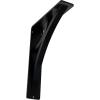 imageEkena Millwork BKTM01X10X12SGLABZ Metal Bracket 1 12quot W x 10quot D x 12quot H Antiqued BronzePowder Coated Black