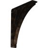 imageEkena Millwork BKTM01X10X12SNE 1 2quot W x 10quot D x 12quot H Nevio Wrought Iron Bracket Single Center BraceAntiqued Bronze