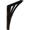 imageEkena Millwork BKTM01X10X12SNE 1 2quot W x 10quot D x 12quot H Nevio Wrought Iron Bracket Single Center BraceAntiqued Bronze