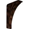 imageEkena Millwork BKTM01X10X12SNE 1 2quot W x 10quot D x 12quot H Nevio Wrought Iron Bracket Single Center BraceAntiqued Copper