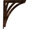 imageEkena Millwork BKTM01X10X12SNE 1 2quot W x 10quot D x 12quot H Nevio Wrought Iron Bracket Single Center BraceAntiqued Copper