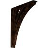 imageEkena Millwork BKTM01X10X12SNE 1 2quot W x 10quot D x 12quot H Nevio Wrought Iron Bracket Single Center BraceAntiqued Copper