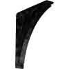 imageEkena Millwork BKTM01X10X12SNE 1 2quot W x 10quot D x 12quot H Nevio Wrought Iron Bracket Single Center BraceAntiqued Pewter