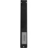 imageEkena Millwork BKTM01X10X12SNE 1 2quot W x 10quot D x 12quot H Nevio Wrought Iron Bracket Single Center BracePowder Coated Black