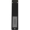imageEkena Millwork BKTM01X10X12SNE 1 2quot W x 10quot D x 12quot H Nevio Wrought Iron Bracket Single Center BracePowder Coated Black