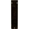 imageEkena Millwork BKTM01X12X15SMI 1 2quot W x 12quot D x 15quot H Miller Wrought Iron Bracket Single Center BraceAntiqued Brass