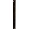 imageEkena Millwork BKTM01X12X15SMI 1 2quot W x 12quot D x 15quot H Miller Wrought Iron Bracket Single Center BraceAntiqued Brass