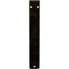 imageEkena Millwork BKTM01X12X15SMI 1 2quot W x 12quot D x 15quot H Miller Wrought Iron Bracket Single Center BraceAntiqued Brass