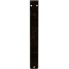 imageEkena Millwork BKTM01X12X15SMI 1 2quot W x 12quot D x 15quot H Miller Wrought Iron Bracket Single Center BraceAntiqued Bronze