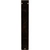 imageEkena Millwork BKTM01X12X15SMI 1 2quot W x 12quot D x 15quot H Miller Wrought Iron Bracket Single Center BraceAntiqued Bronze
