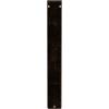 imageEkena Millwork BKTM01X12X15SMI 1 2quot W x 12quot D x 15quot H Miller Wrought Iron Bracket Single Center BraceAntiqued Bronze