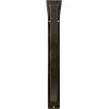 imageEkena Millwork BKTM01X12X15SMI 1 2quot W x 12quot D x 15quot H Miller Wrought Iron Bracket Single Center BraceAntiqued Pale Gold