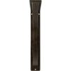 imageEkena Millwork BKTM01X12X15SMI 1 2quot W x 12quot D x 15quot H Miller Wrought Iron Bracket Single Center BraceAntiqued Pale Gold
