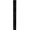 imageEkena Millwork BKTM01X12X15SMI 1 2quot W x 12quot D x 15quot H Miller Wrought Iron Bracket Single Center BraceAntiqued Pewter