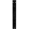 imageEkena Millwork BKTM01X12X15SMI 1 2quot W x 12quot D x 15quot H Miller Wrought Iron Bracket Single Center BraceAntiqued Silver