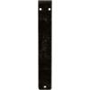 imageEkena Millwork BKTM01X12X15SMI 1 2quot W x 12quot D x 15quot H Miller Wrought Iron Bracket Single Center BraceAntiqued Warm Silver
