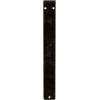 imageEkena Millwork BKTM01X12X15SMI 1 2quot W x 12quot D x 15quot H Miller Wrought Iron Bracket Single Center BraceAntiqued Warm Silver