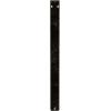 imageEkena Millwork BKTM01X12X15SMI 1 2quot W x 12quot D x 15quot H Miller Wrought Iron Bracket Single Center BraceAntiqued Warm Silver