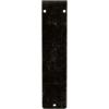 imageEkena Millwork BKTM01X12X15SMI 1 2quot W x 12quot D x 15quot H Miller Wrought Iron Bracket Single Center BraceAntiqued Warm Silver