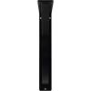 imageEkena Millwork BKTM01X12X15SMI 1 2quot W x 12quot D x 15quot H Miller Wrought Iron Bracket Single Center BracePowder Coated Black
