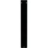 imageEkena Millwork BKTM01X12X15SMI 1 2quot W x 12quot D x 15quot H Miller Wrought Iron Bracket Single Center BracePowder Coated Black