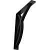 imageEkena Millwork BKTM01X12X15SMI 1 2quot W x 12quot D x 15quot H Miller Wrought Iron Bracket Single Center BracePowder Coated Black