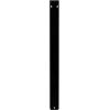 imageEkena Millwork BKTM01X12X15SMI 1 2quot W x 12quot D x 15quot H Miller Wrought Iron Bracket Single Center BracePowder Coated Black