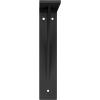 imageEkena Millwork BKTM02X10X10LEHBL 2quotW x 10quotD x 10quotH Legacy Steel Bracket Hammered Black
