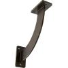 imageEkena Millwork BKTM02X11X11BRSS 2Inch W x 11Inch D x 11Inch H Bradford Bracket Stainless SteelAntiqued Pale Gold