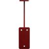 imageEkena Millwork BKTM02X11X11BRSS 2Inch W x 11Inch D x 11Inch H Bradford Bracket Stainless SteelHammered Bright Red