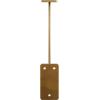 imageEkena Millwork BKTM02X11X11BRSS 2Inch W x 11Inch D x 11Inch H Bradford Bracket Stainless SteelHammered Gold