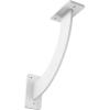 imageEkena Millwork BKTM02X11X11BRSS 2Inch W x 11Inch D x 11Inch H Bradford Bracket Stainless SteelHammered White