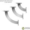 imageEkena Millwork BKTM02X11X11BRSS 2Inch W x 11Inch D x 11Inch H Bradford Bracket Stainless SteelStainless Steel