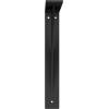 imageEkena Millwork BKTM02X14X14LEHBL 2 inch W x 14 inch D x 14 inch H Legacy Steel Bracket Hammered Black