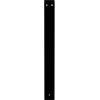 imageEkena Millwork BKTM02X20X20HAHBL 2 inch W x 20 inch D x 20 inch H Hamilton Steel Bracket Hammered Black