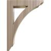 imageEkena Millwork BKTW01X07X10THRW Medium Thorton Wood Wood Brackets 1 34quotW x 7 12quotD x 10 12quotH  RubberwoodWalnut