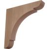 imageEkena Millwork BKTW01X10X10OLRW Large Olympic Wood Wood Brackets 1 34quotW x 10quotD x 10quotH  RubberwoodCherry