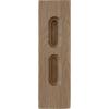 imageEkena Millwork BKTW01X10X10OLRW Large Olympic Wood Wood Brackets 1 34quotW x 10quotD x 10quotH  RubberwoodMahogany
