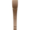 imageEkena Millwork BKTW01X10X10OLRW Large Olympic Wood Wood Brackets 1 34quotW x 10quotD x 10quotH  RubberwoodMahogany
